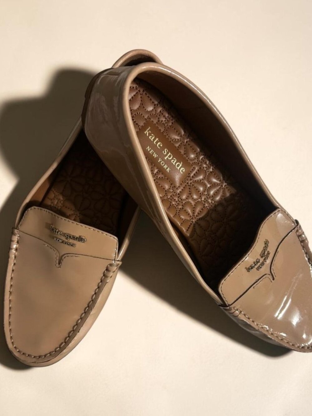 Kate Spade New York Women's Tan and Brown Loafers
